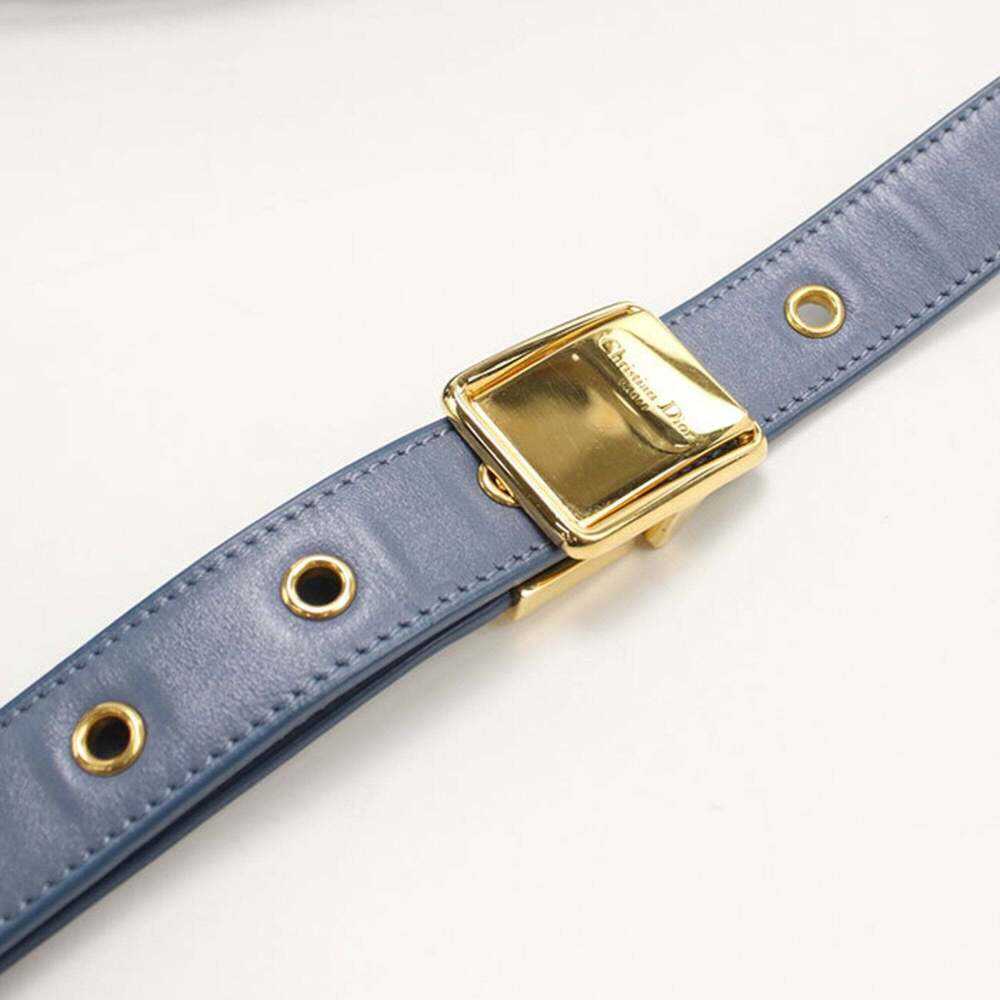 CHRISTIAN DIOR Blue Shoulder Bag - Picture 6 of 8